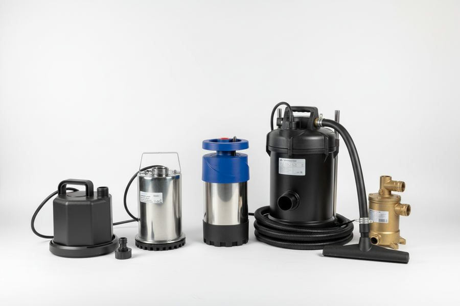 DOMPELPOMPEN ZONDER VLOTTER