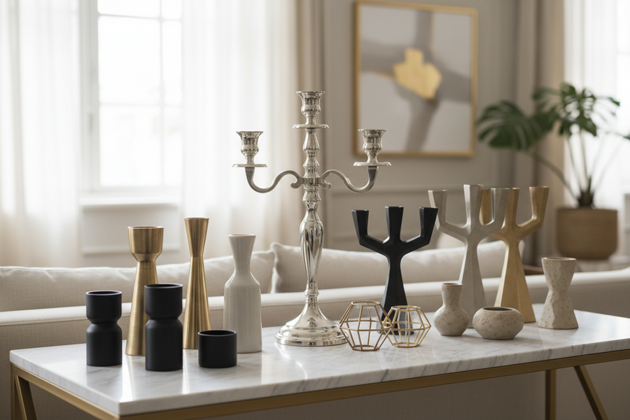 KAARSENHOUDERS & KANDELAARS