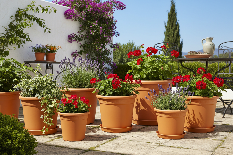 PLANTENPOTTEN (BUITEN)