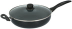 ALPINA KOEKENPAN 28CM MET GLAZEN DEKSEL - ANTI-AANBAKLAAG - INDUCTIE - Tuincentrum Lopik