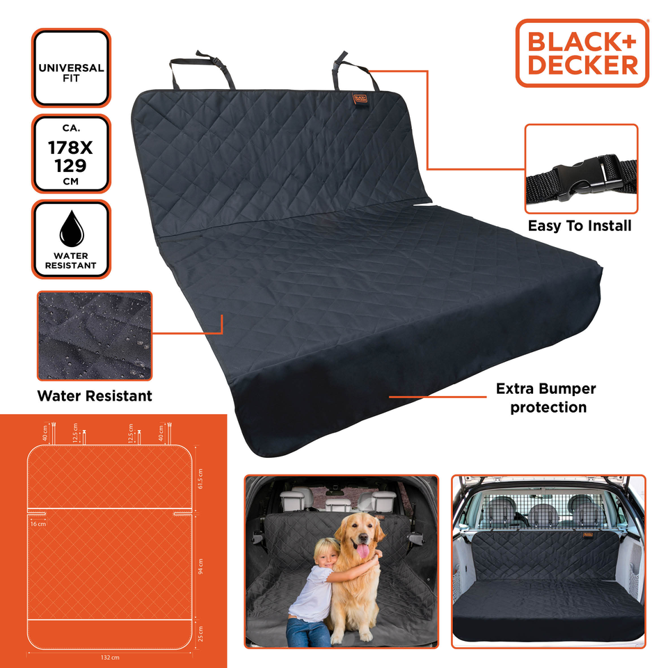 BLACK+DECKER KOFFERBAK BESCHERMHOES HOND 178X129CM - Tuincentrum Lopik