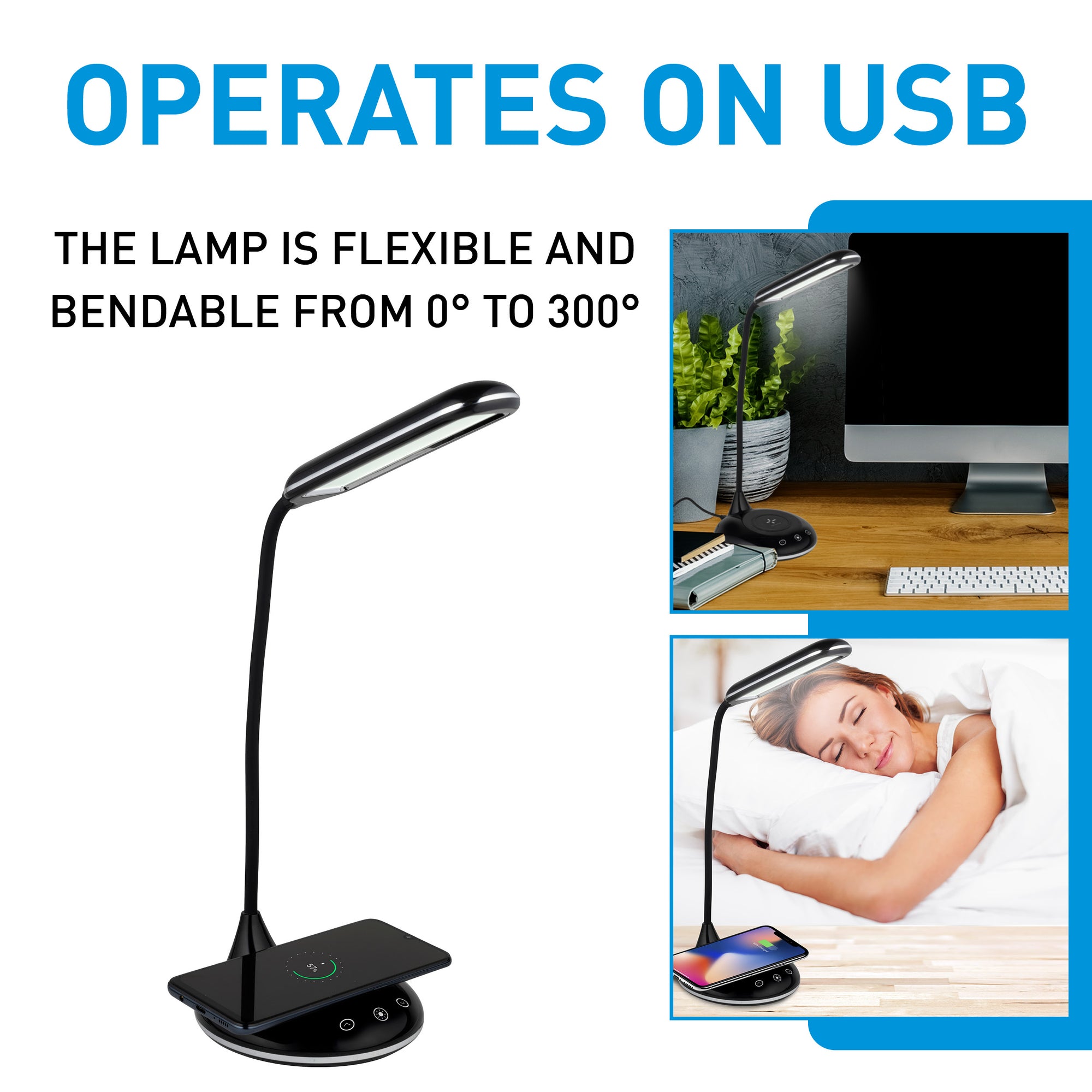 Lamp & Wireless Charger Usb - Tuincentrum Lopik