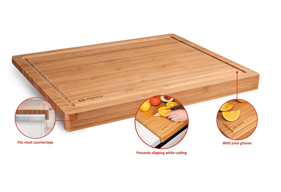 ALPINA BAMBOE SNIJPLANK 45X35CM MET SAPGROEF - Tuincentrum Lopik