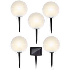 GRUNDIG SOLAR LICHTBOLLEN 5 STUKS 6.6M KLEURWISSELEND LED - Tuincentrum Lopik