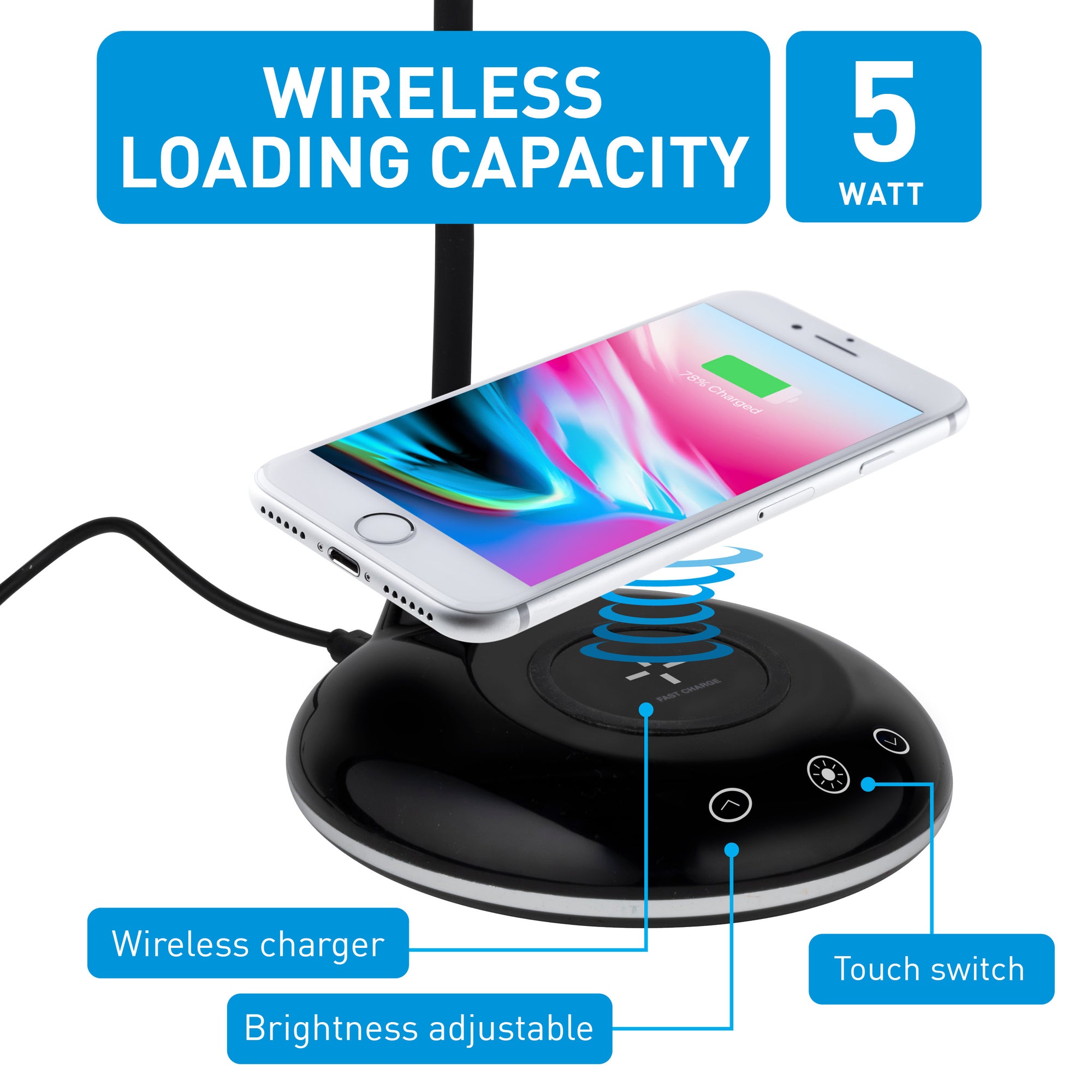 Lamp & Wireless Charger Usb - Tuincentrum Lopik