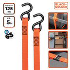 BLACK+DECKER SPANBAND MET RATEL 125KG 5M - Tuincentrum Lopik
