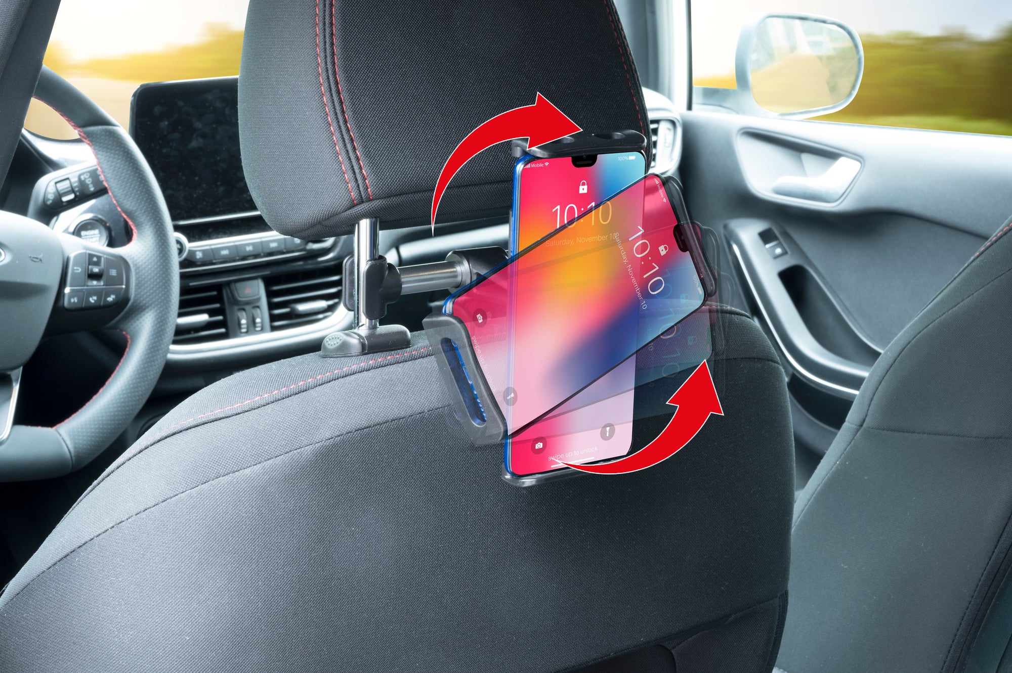 ALL RIDE TABLET- EN TELEFOONHOUDER ACHTERBANK AUTO - Tuincentrum Lopik