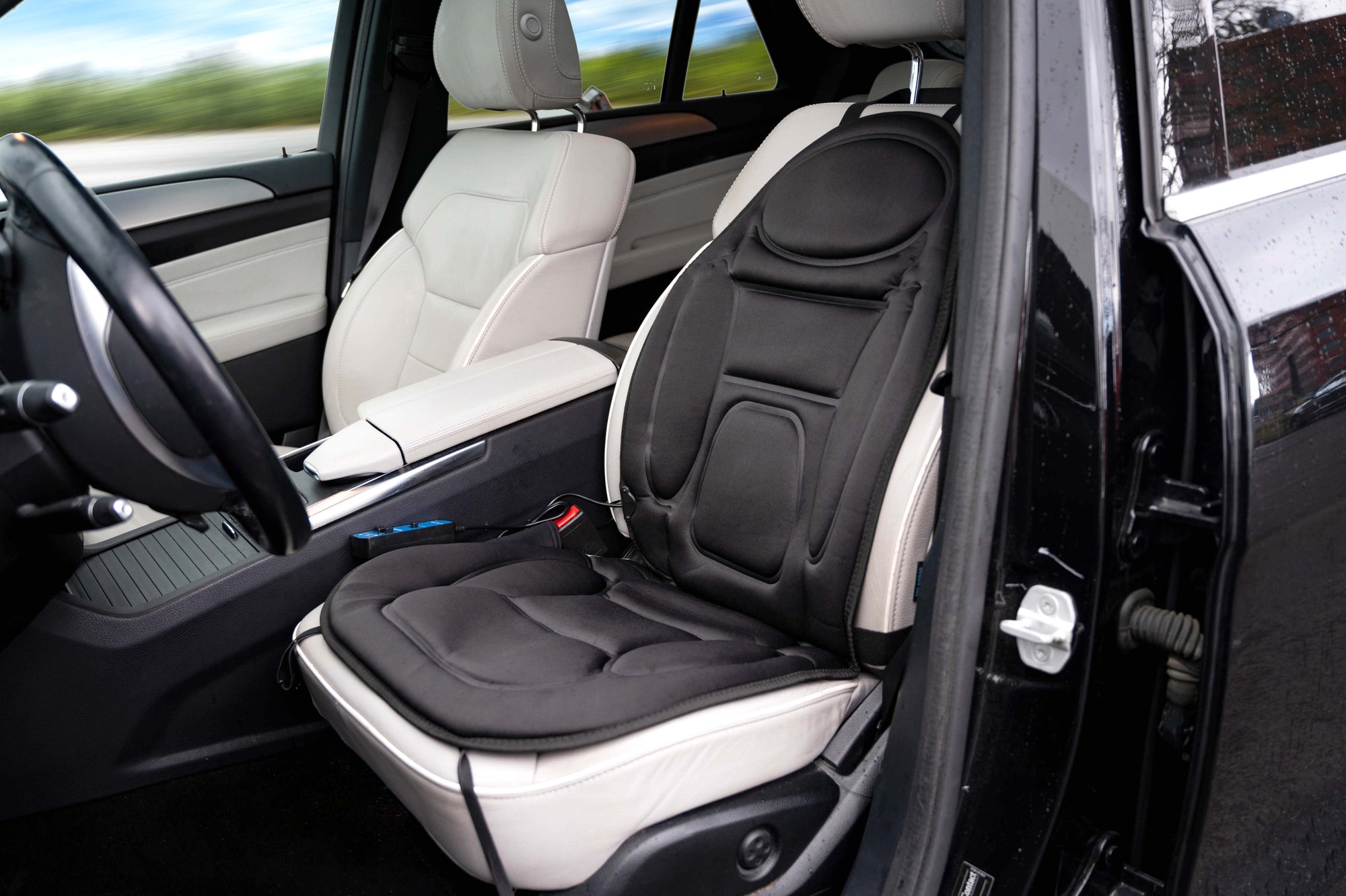 DUNLOP MASSAGESTOEL AUTO MET VERWARMING 108X48CM - Tuincentrum Lopik