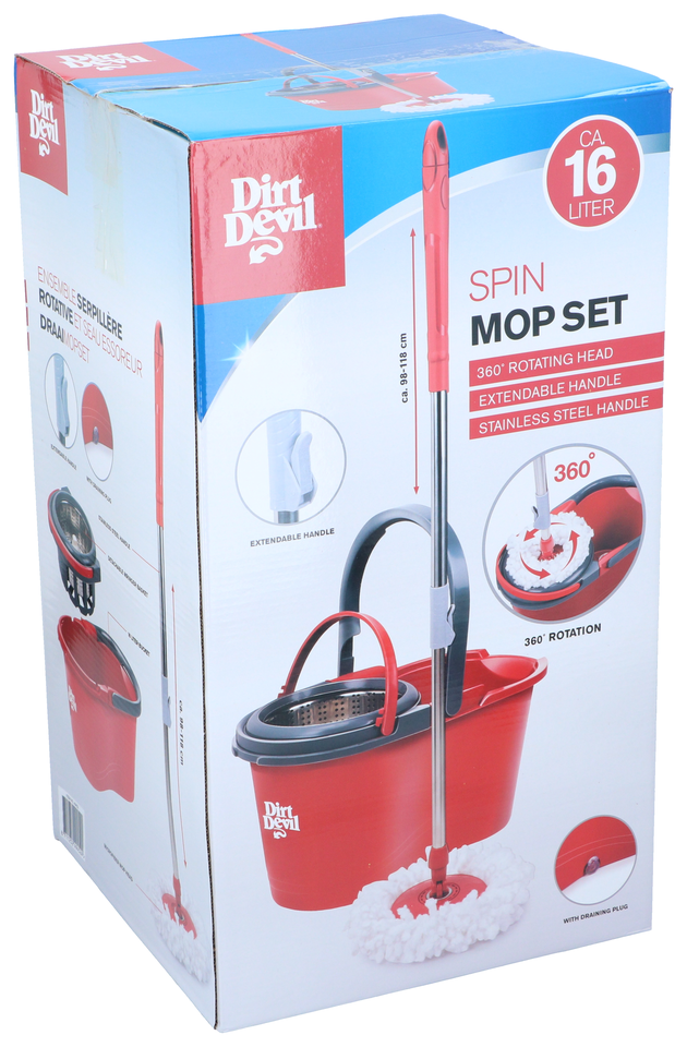 Floor Mop With Mt Wringer 4Pc