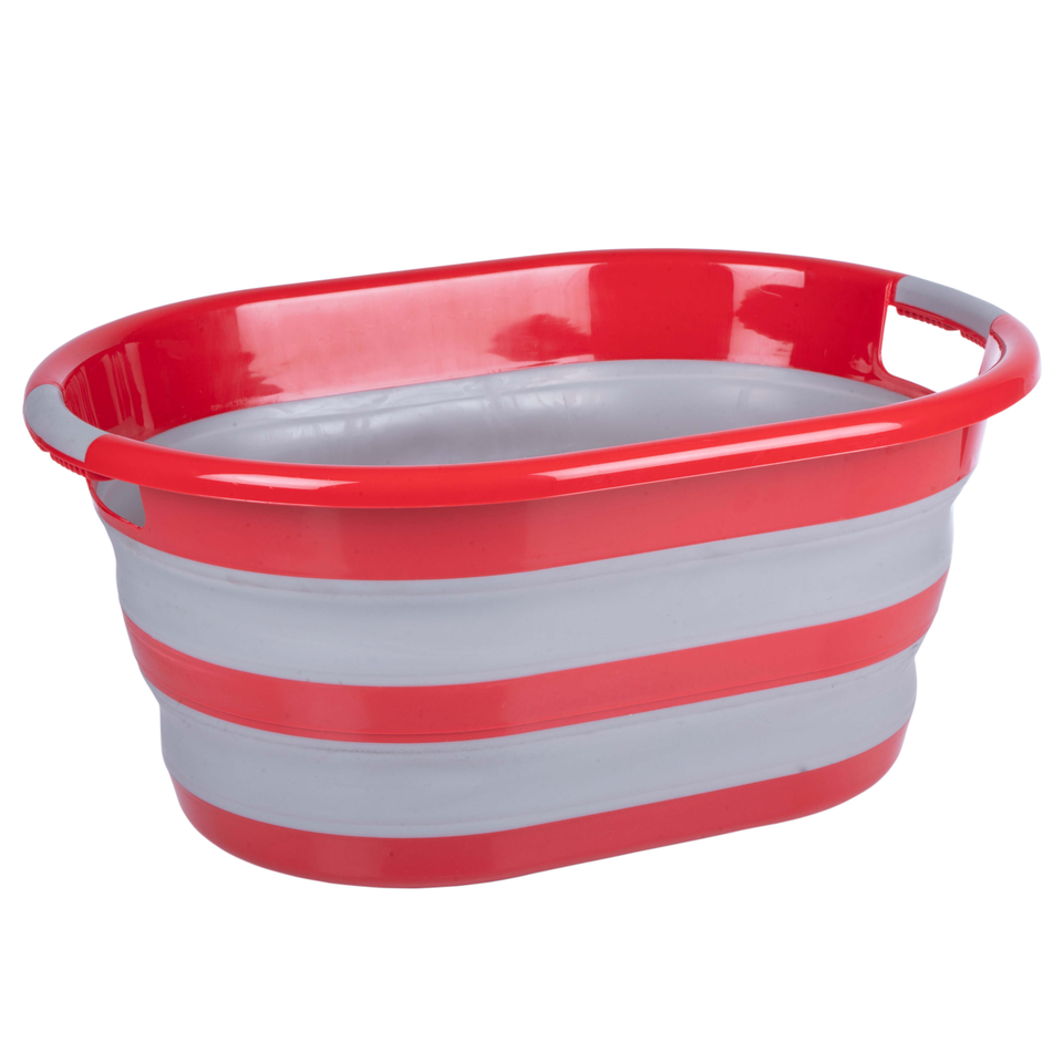 Laundry Basket Foldable Pp/Tpr