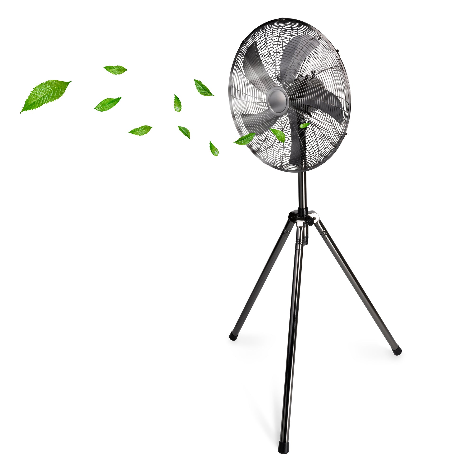 LIFETIME AIR STATIEFVENTILATOR 45 CM 50W ZILVER - Tuincentrum Lopik