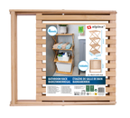 ALPINA BADKAMERREK BAMBOE 4 LAGEN 40X33,5X93,5CM - Tuincentrum Lopik