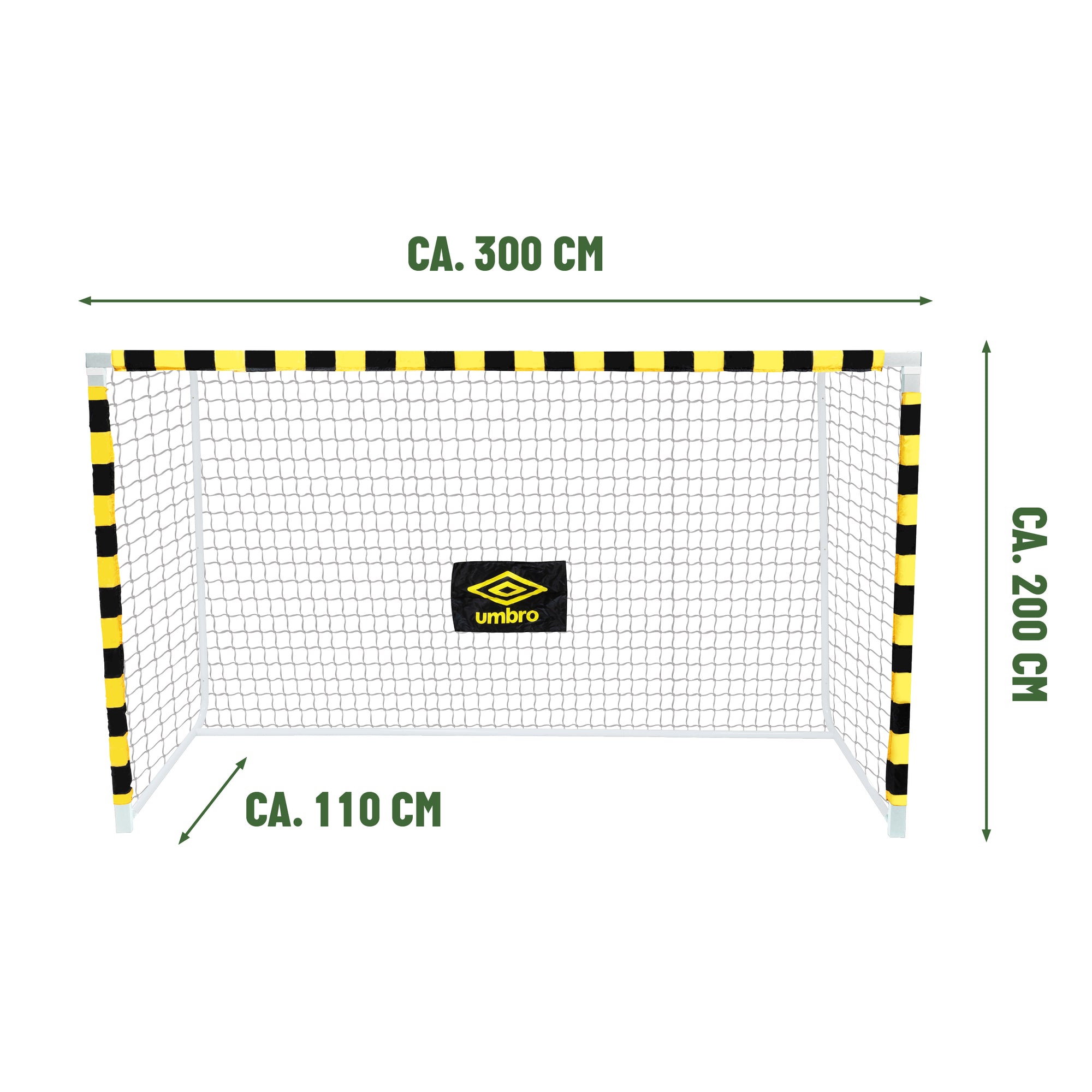 UMBRO VOETBALDOEL 300X200X110CM METAAL - Tuincentrum Lopik