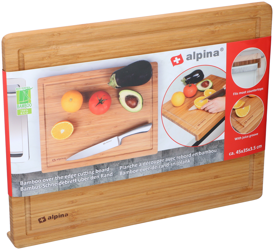 ALPINA BAMBOE SNIJPLANK 45X35CM MET SAPGROEF - Tuincentrum Lopik