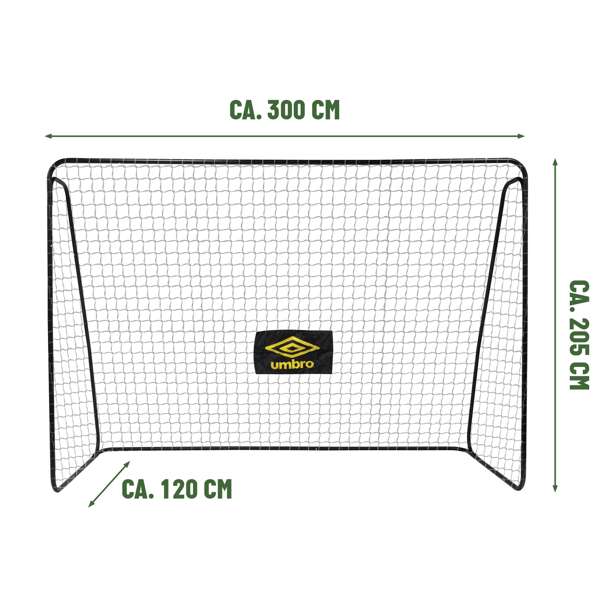 UMBRO VOETBALDOEL 300X205X120CM METAAL - Tuincentrum Lopik