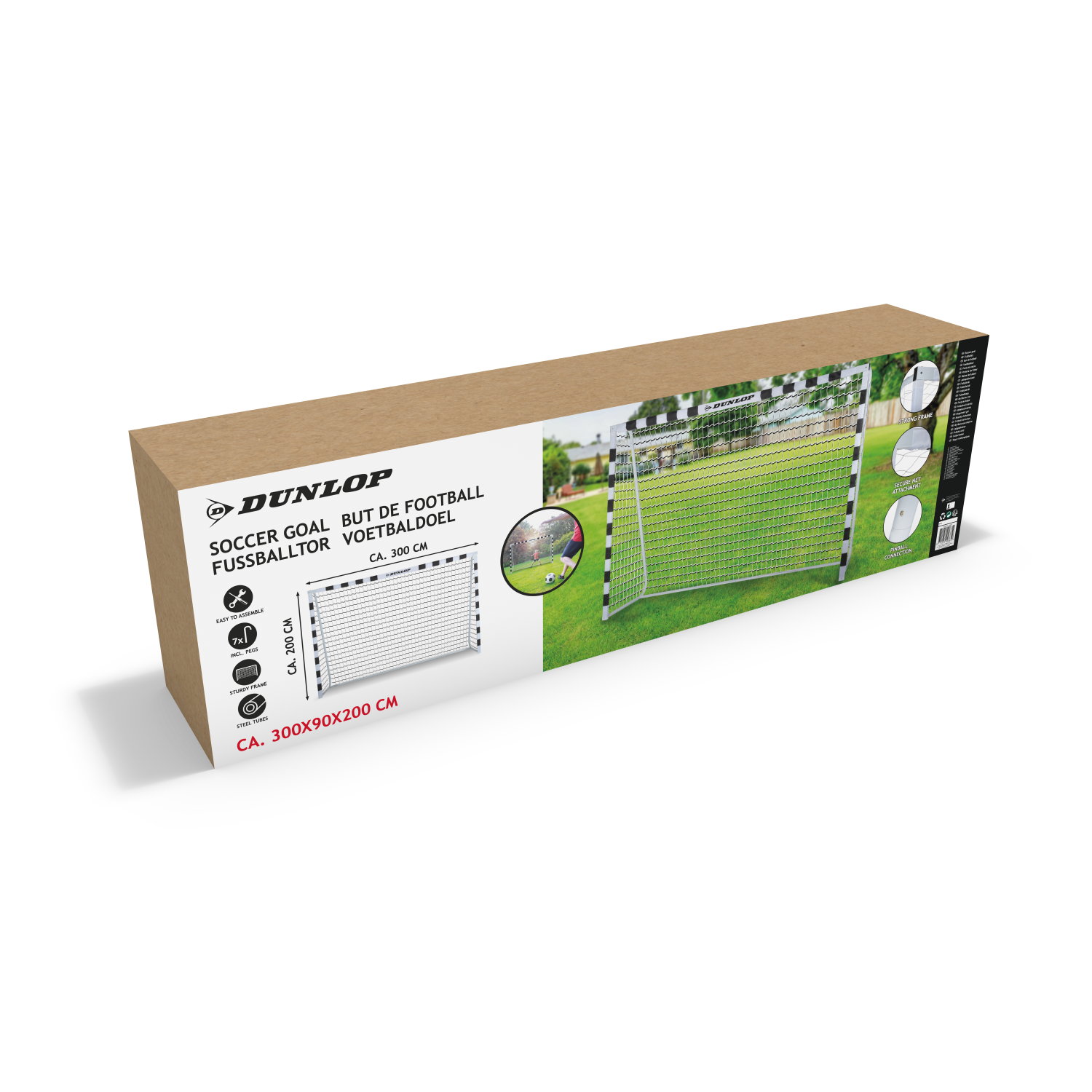 Soccer Goal 300 X 200 X 90Cm