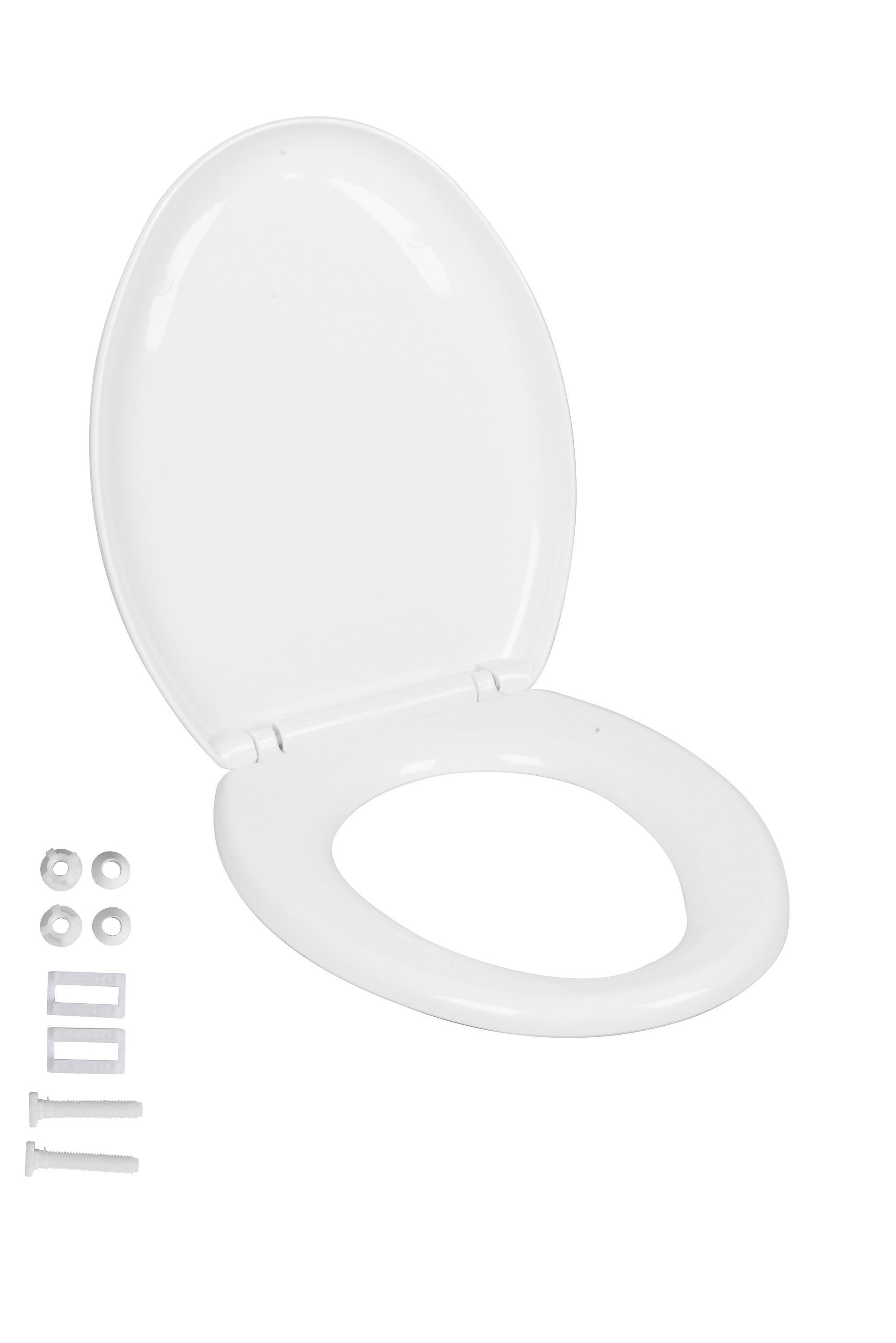 BATH & SHOWER TOILETBRIL WIT SOFTCLOSE 45X36X5,5CM - Tuincentrum Lopik