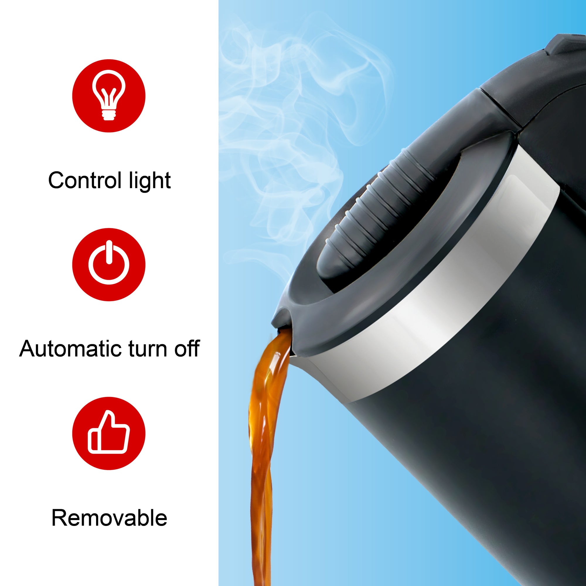 ALL RIDE WATER KETTLE 0,5L 24V/300W - Tuincentrum Lopik