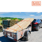 BLACK+DECKER SPANBAND MET RATEL 125KG 5M - Tuincentrum Lopik