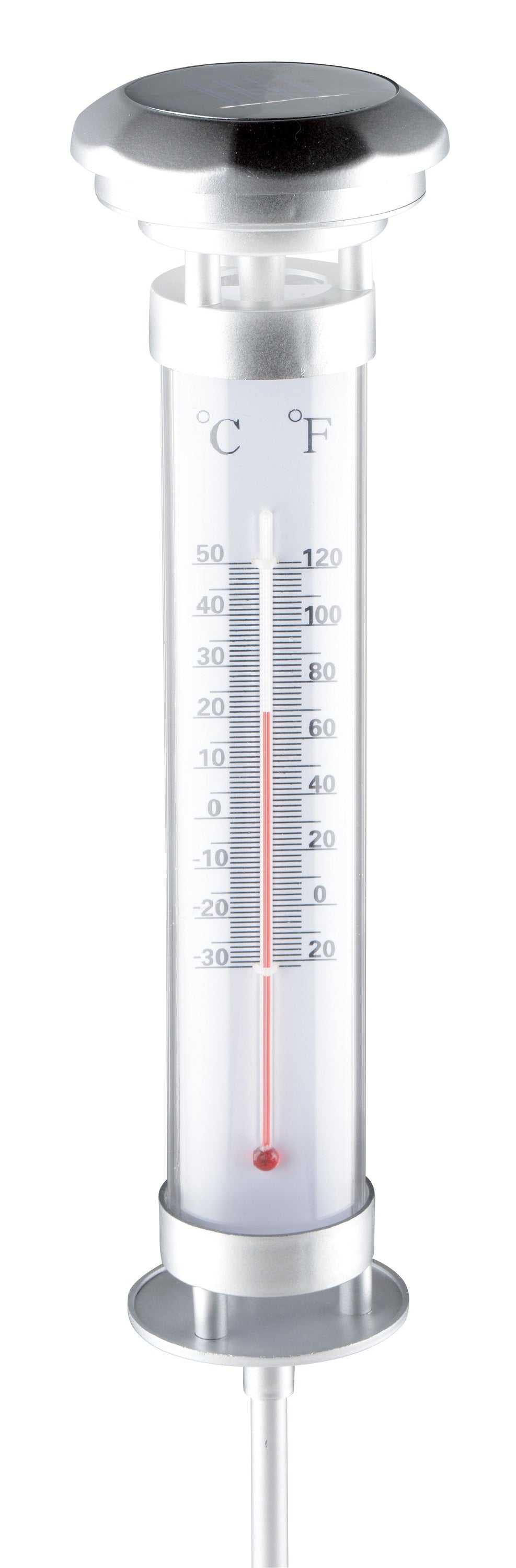Solarlight Thermometer D9X57Cm - Tuincentrum Lopik
