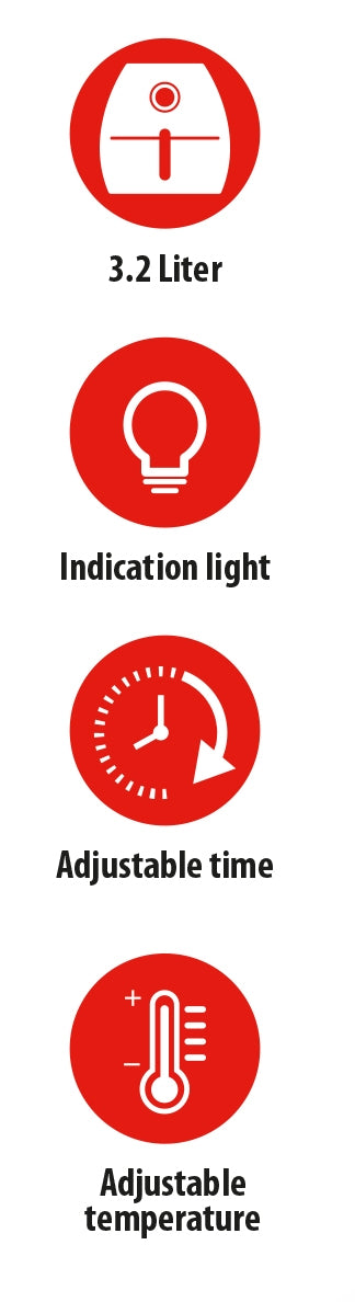 Fryer Hot-Air 3,2L