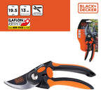 BLACK+DECKER BYPASS PRUNER 21,5CM - Tuincentrum Lopik