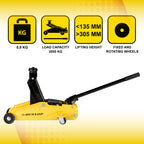 DUNLOP TROLLEY JACK 2000KG HYDRAULISCHE AUTOKRIK STAAL PROFESSIONEEL - Tuincentrum Lopik