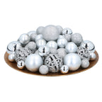 GIFTSOME KERSTBALLEN SET 101 STUKS ZILVER - Tuincentrum Lopik