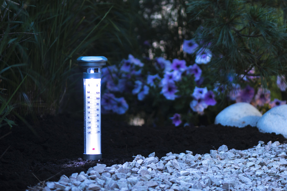 Solarlight Thermometer D9X57Cm - Tuincentrum Lopik