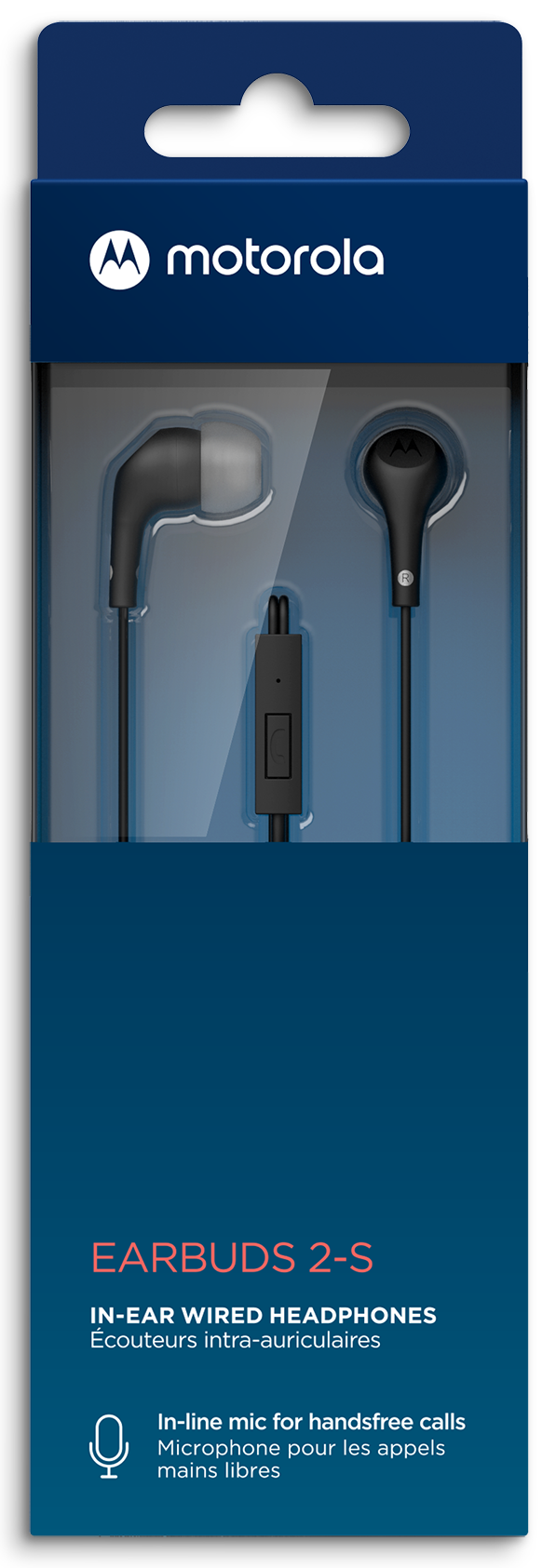 MOTOROLA SOUND 2-S IN-EAR OORDOPJES MET MICROFOON ZWART - Tuincentrum Lopik