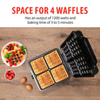 ALPINA WAFFLE MAKER 230V 1200W - Tuincentrum Lopik