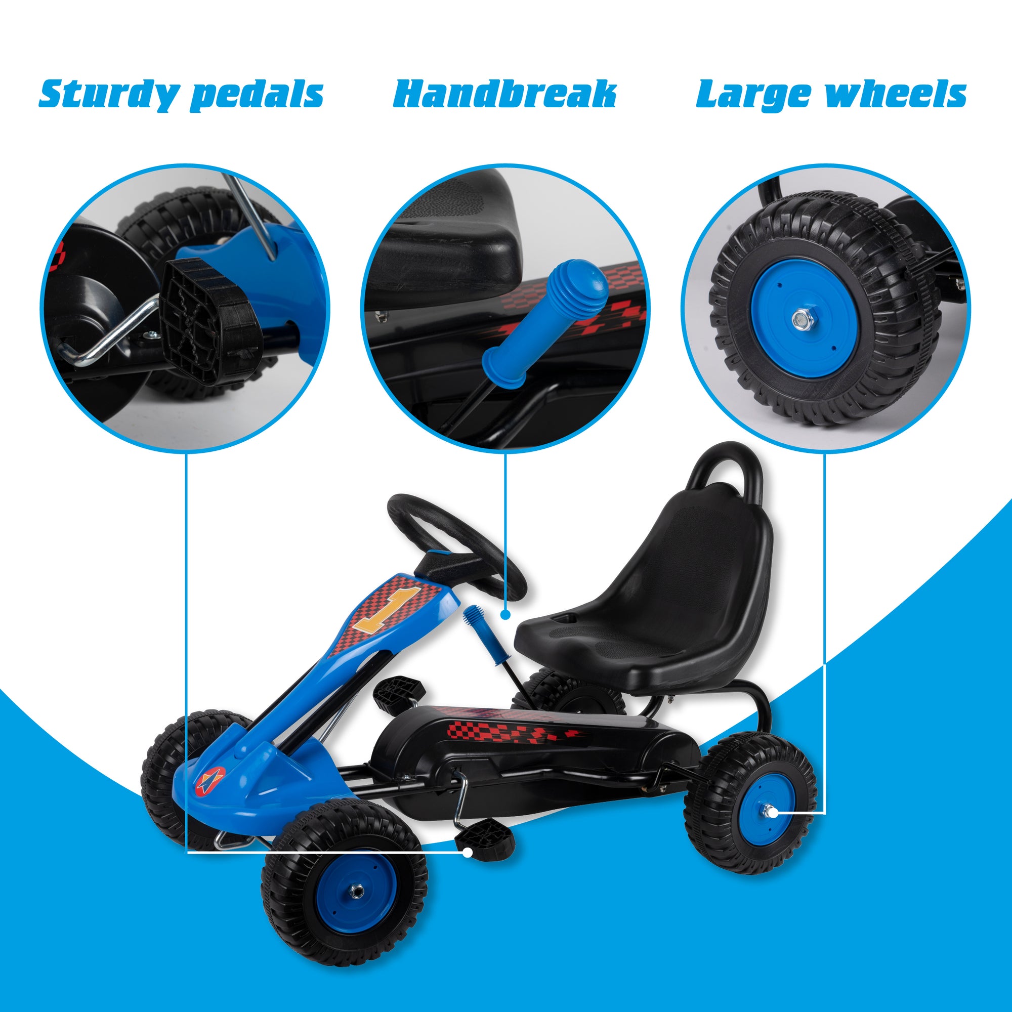 Go Kart 86X51X56Cm St