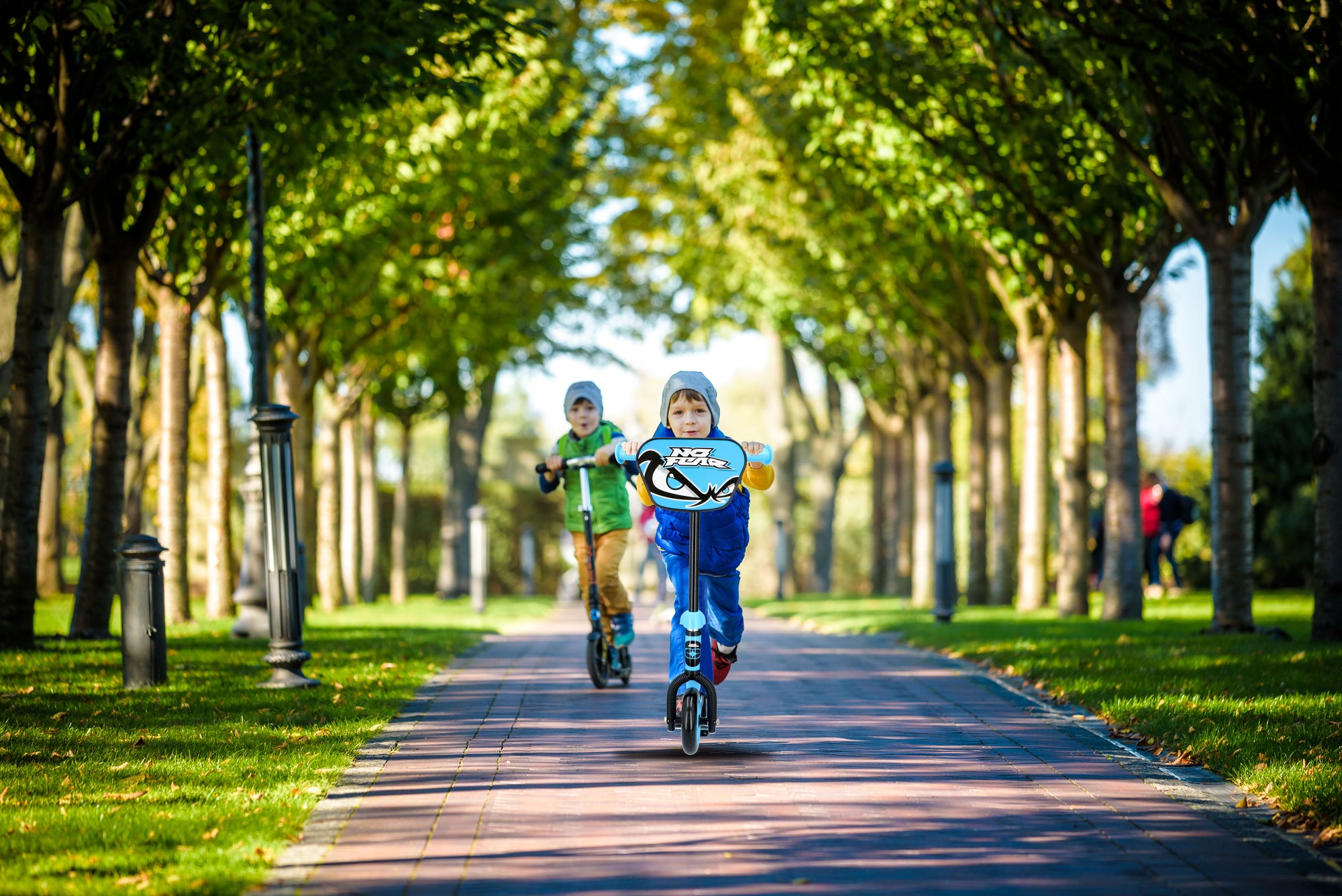 NO FEAR KINDERSTEP 3 WIELEN BLAUW VANAF 3 JAAR - Tuincentrum Lopik