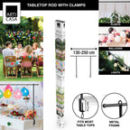 ARTI CASA TAFELKLEM DECORATIEFRAME 130-250CM ZWART - Tuincentrum Lopik