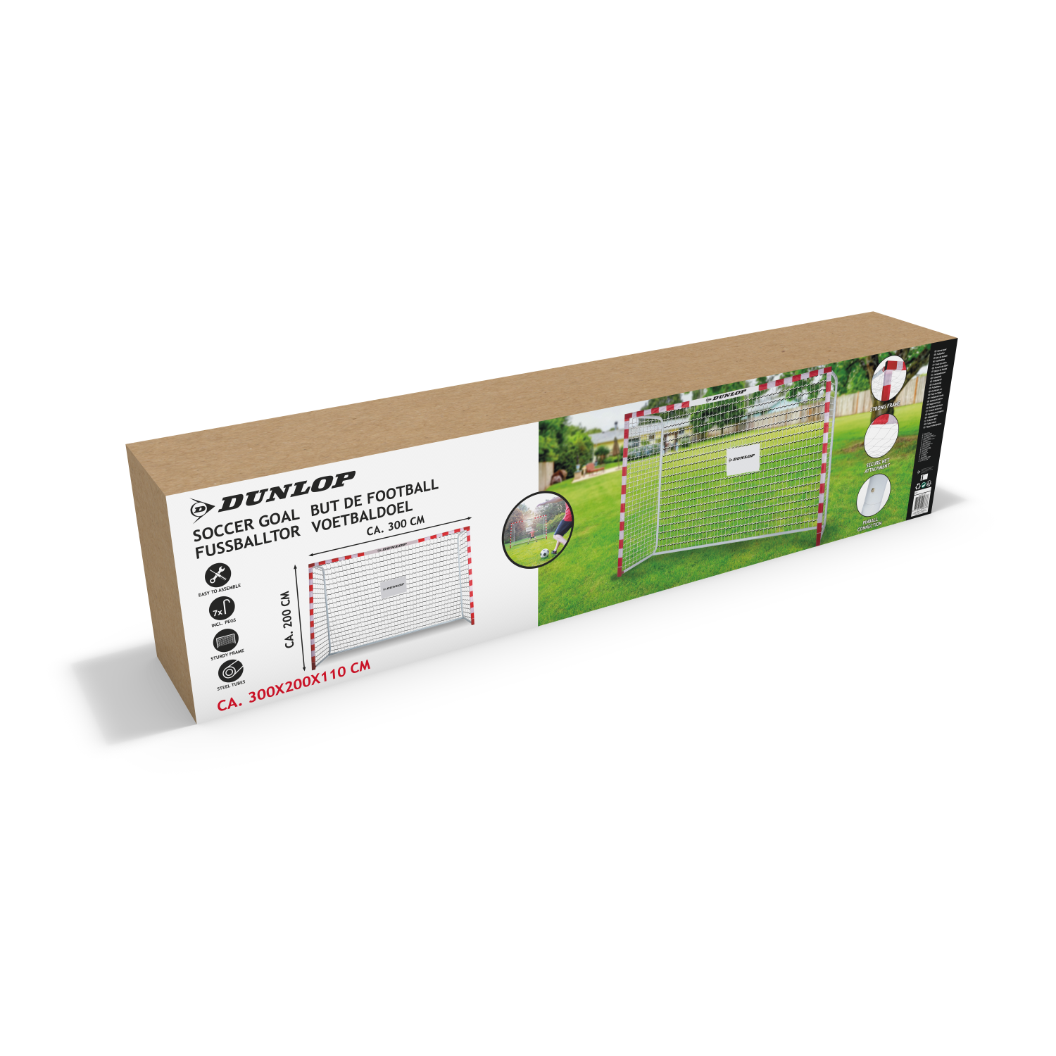 Soccer Goal 300 X 200 X 110Cm