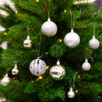 GIFTSOME KERSTBALLEN SET 101 STUKS ZILVER - Tuincentrum Lopik