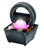 ARTI CASA TAFELFONTEIN LOTUS BATTERIJ - Tuincentrum Lopik