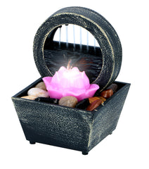 ARTI CASA TAFELFONTEIN LOTUS BATTERIJ - Tuincentrum Lopik