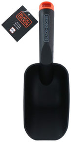 BLACK+DECKER TUINSCHEPJE ROND POLYPROPYLEEN 28,5CM MET OPHANGOOG - Tuincentrum Lopik