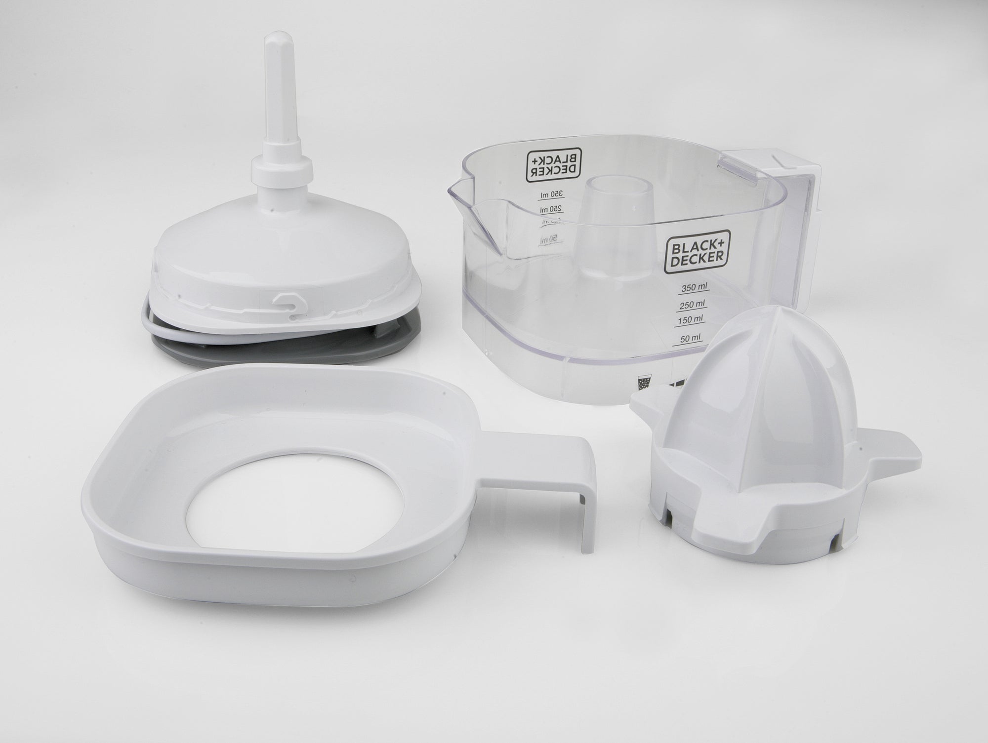 BLACK+DECKER CITRUSPERS 25W 350ML WIT/GRIJS - Tuincentrum Lopik