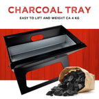 BBQ COLLECTION BARBECUE PORTABLE HOUTSKOOL ZWART - Tuincentrum Lopik