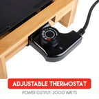 ALPINA TEPPANYAKI GRILL 2000W - ELEKTRISCHE GRILLPLAAT - Tuincentrum Lopik