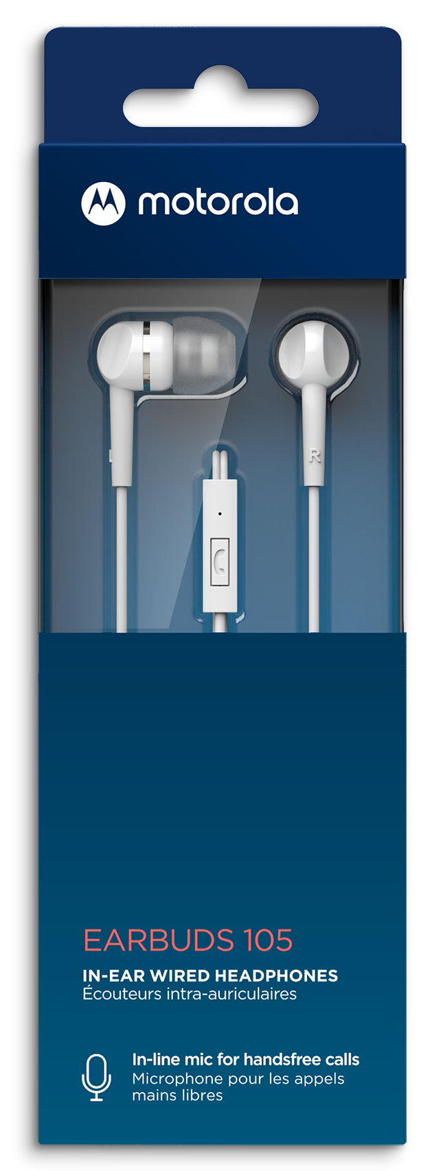 Earphone Earbuds 105 Wht