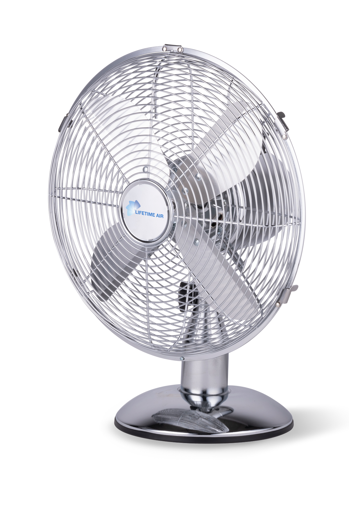 LIFETIME AIR TAFELVENTILATOR 30CM CHROOM RETRO - Tuincentrum Lopik