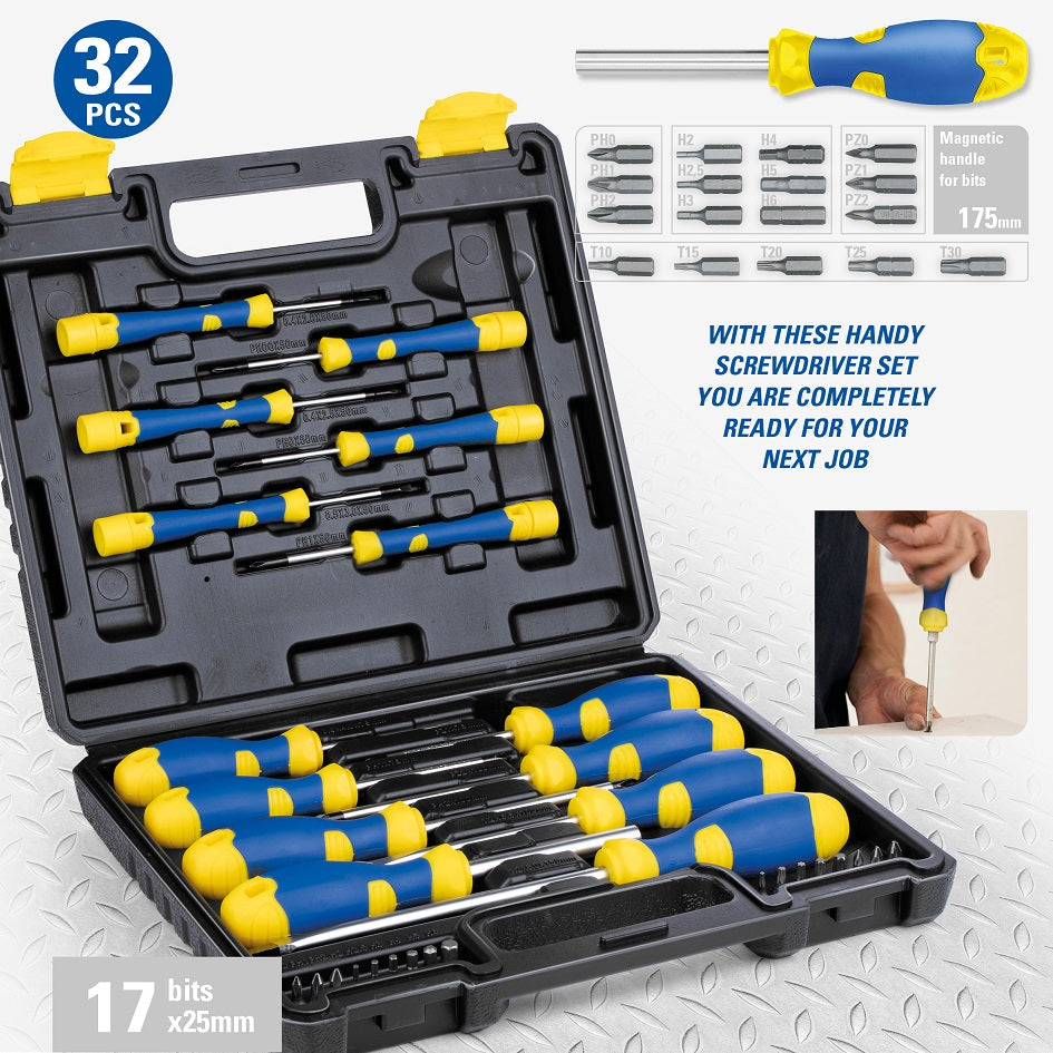 Screw Driver Set 32Pcs