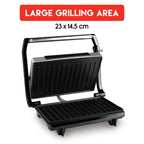 ALPINA CONTACTGRILL 700W VEELZIJDIGE ELEKTRISCHE GRILL - Tuincentrum Lopik