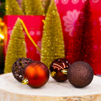 GIFTSOME KERSTBALLEN SET 101 STUKS BRONS - Tuincentrum Lopik