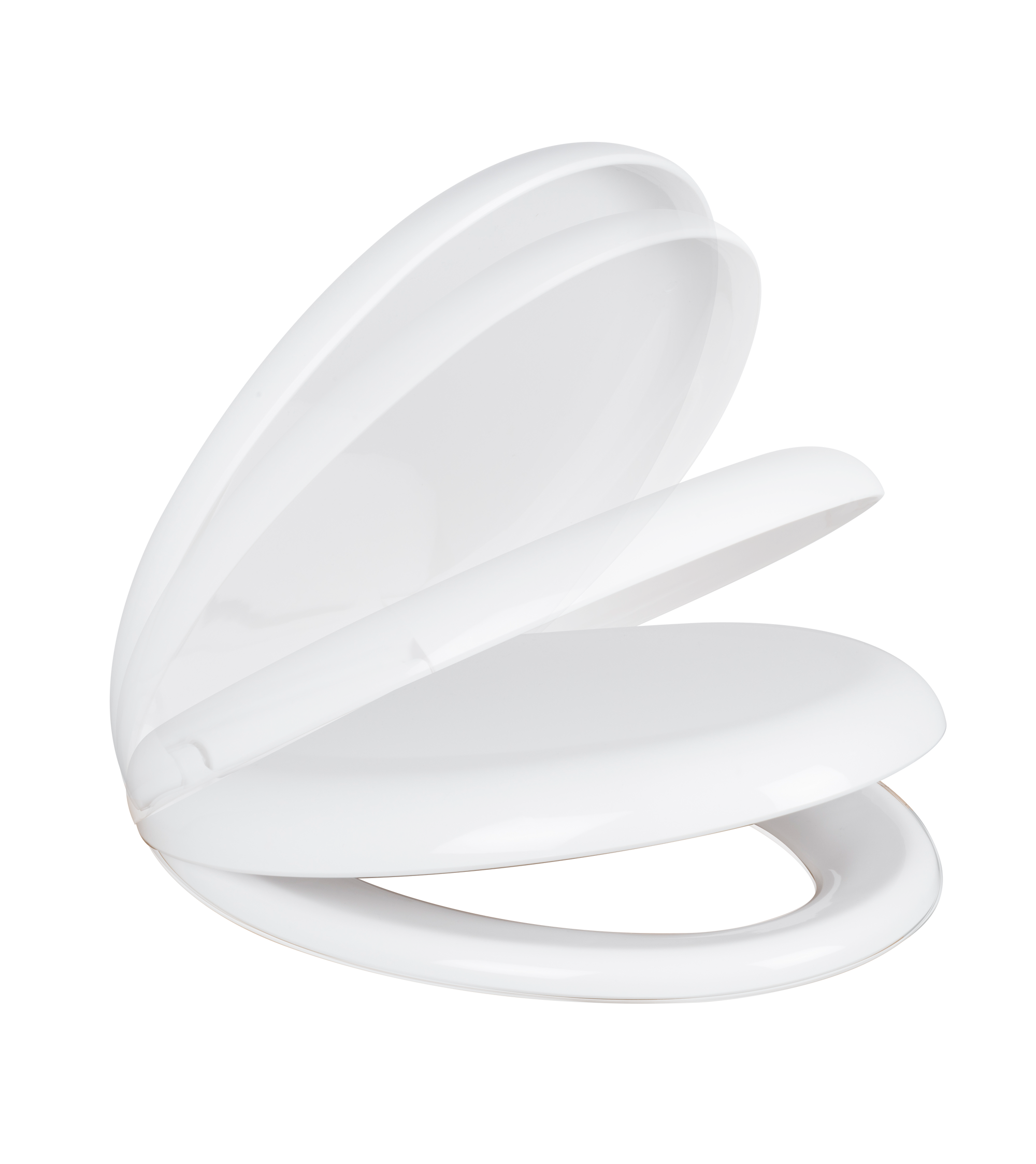 BATH & SHOWER TOILETBRIL WIT SOFTCLOSE 45X36X5,5CM - Tuincentrum Lopik