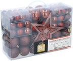 GIFTSOME KERSTBALLEN SET 101 STUKS BRONS - Tuincentrum Lopik