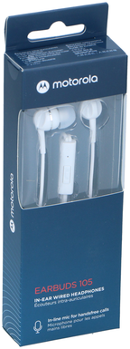 Earphone Earbuds 105 Wht